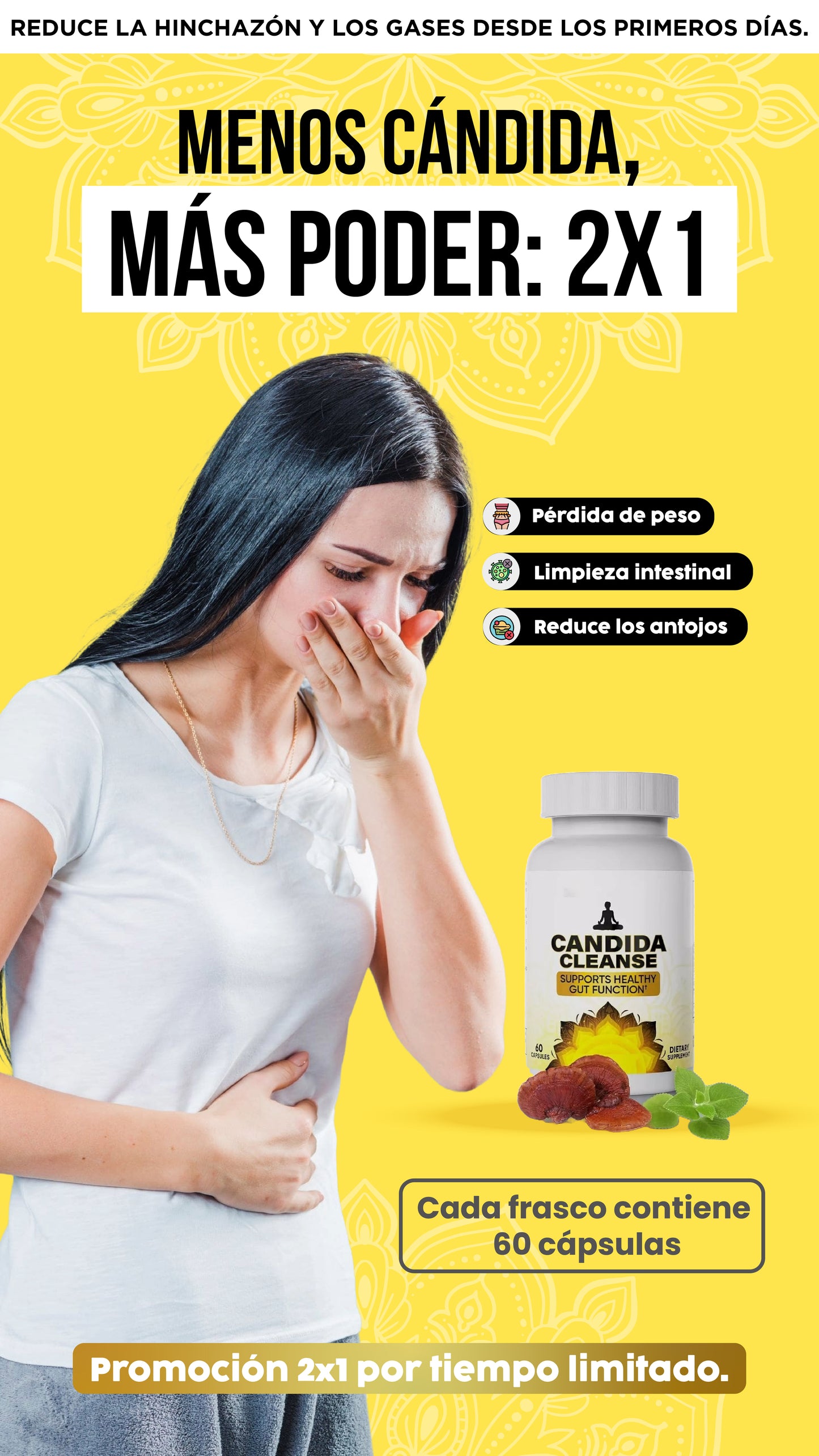 Candida Cleanse| Compra 1 y te llevas 2