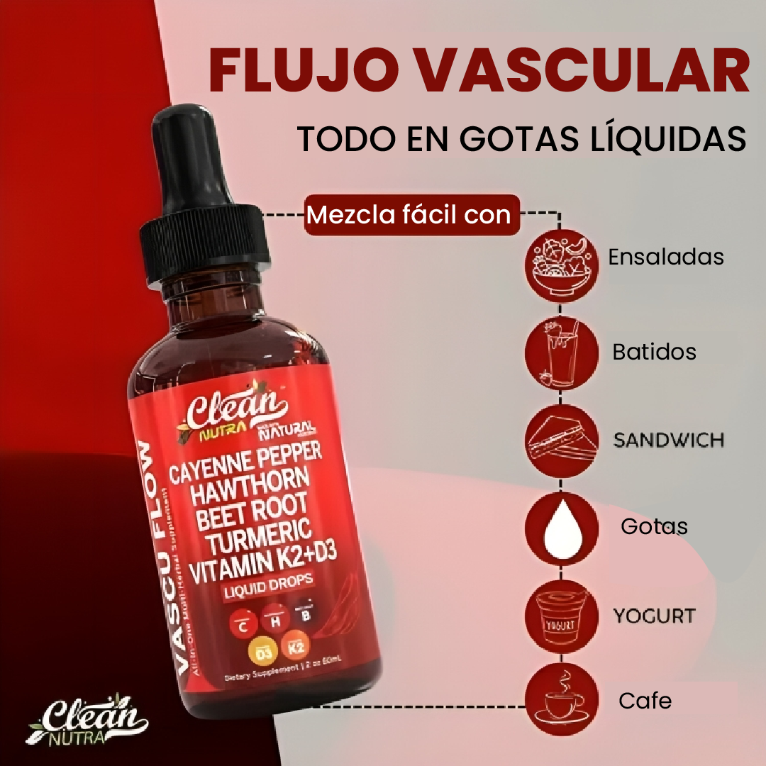 Vascu Glow| Circulación activa, cuerpo liviano.