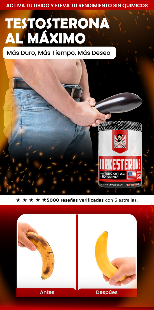 TURKESTERONE| Despierta tu lado más potente.