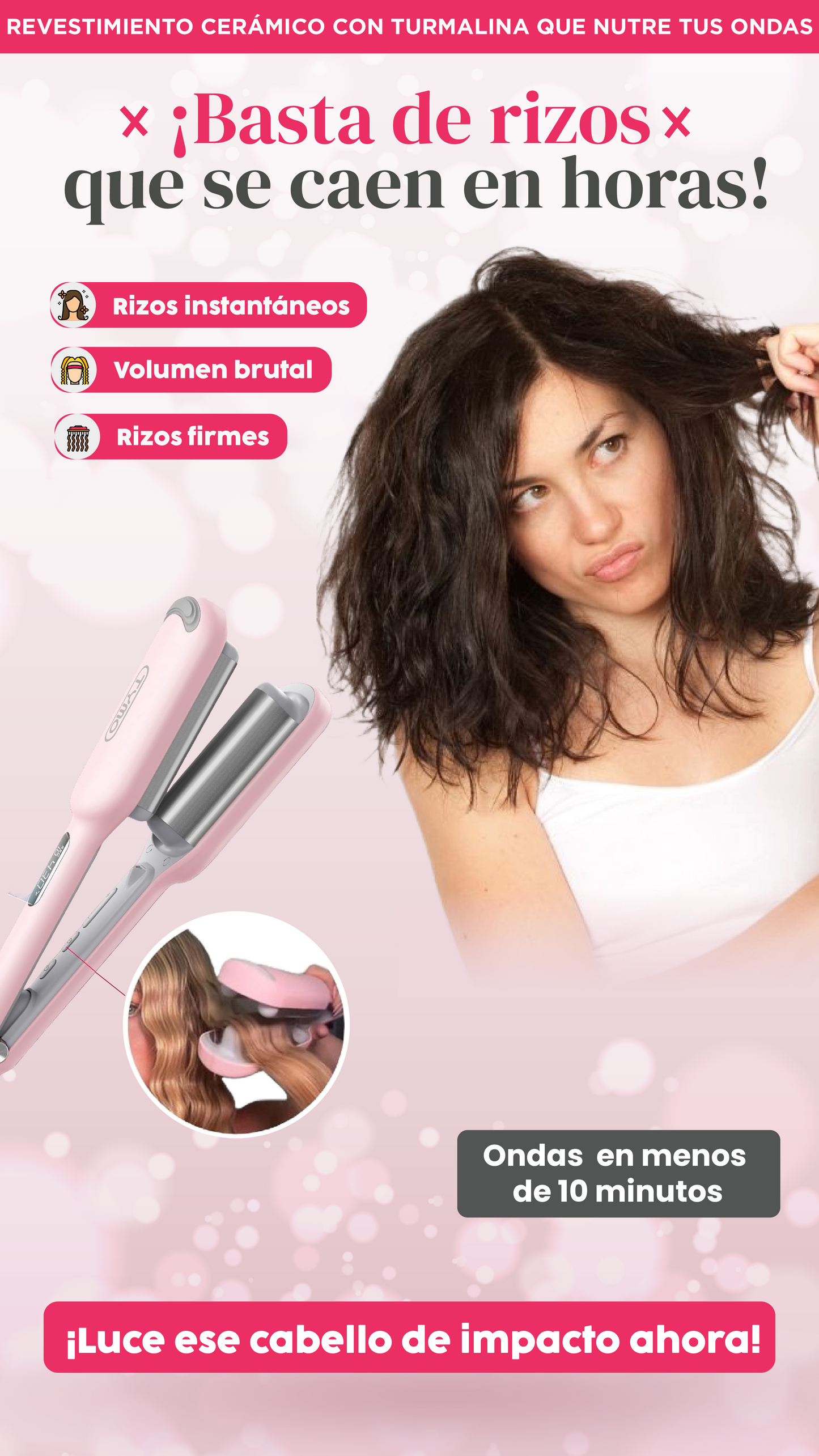 Tymo Rovy Rizador| Ondas perfectas en minutos.